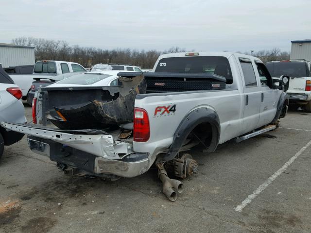 1FT7W3BT8CEC49899 - 2012 FORD F350 SUPER SILVER photo 4