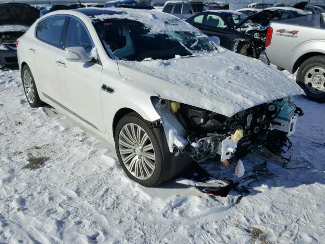 KNALU4D45F6026828 - 2015 KIA K900 WHITE photo 1