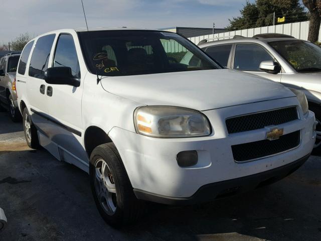 1GBDV13W97D171815 - 2007 CHEVROLET UPLANDER I WHITE photo 1