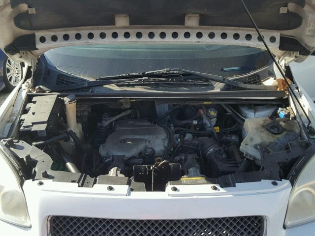 1GBDV13W97D171815 - 2007 CHEVROLET UPLANDER I WHITE photo 7