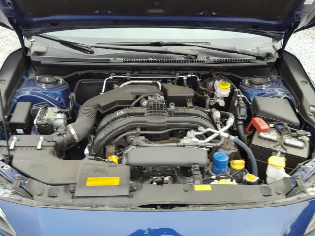 4S3GKAM67H3616379 - 2017 SUBARU IMPREZA SP BLUE photo 7