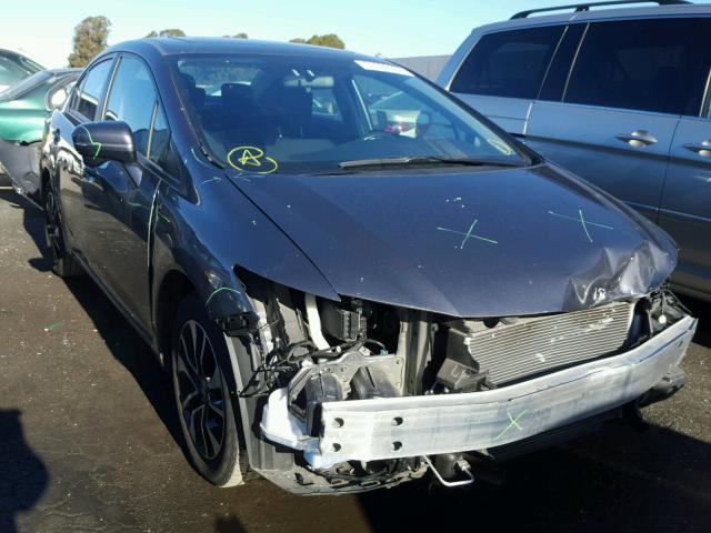 19XFB2F81EE259656 - 2014 HONDA CIVIC EX 灰色 照片 1