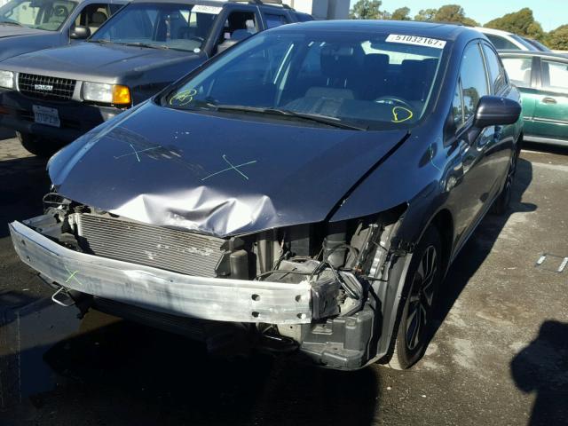 19XFB2F81EE259656 - 2014 HONDA CIVIC EX 灰色 照片 2