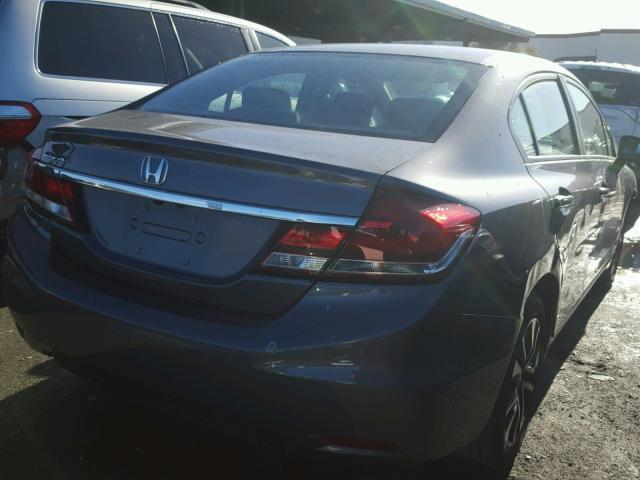 19XFB2F81EE259656 - 2014 HONDA CIVIC EX 灰色 照片 4