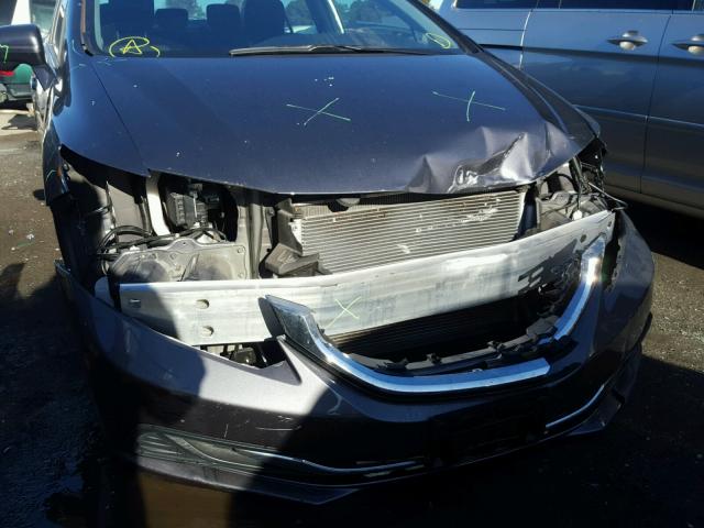 19XFB2F81EE259656 - 2014 HONDA CIVIC EX 灰色 照片 9