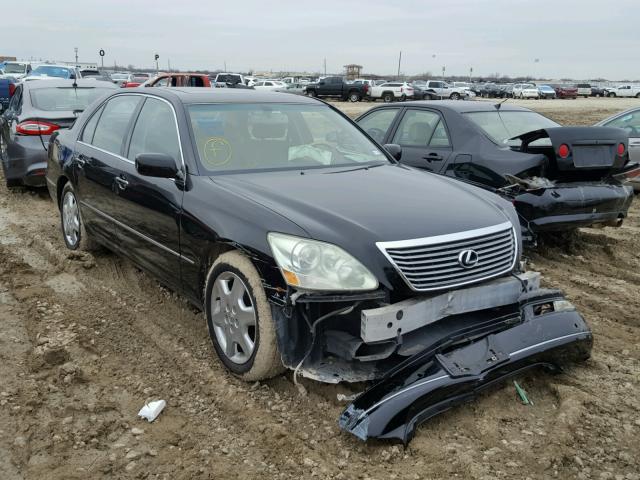 JTHBN36F555004805 - 2005 LEXUS LS 430 BLACK photo 1