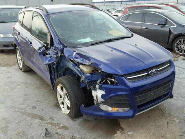 1FMCU0GX6FUC87149 - 2015 FORD ESCAPE SE BLUE photo 1