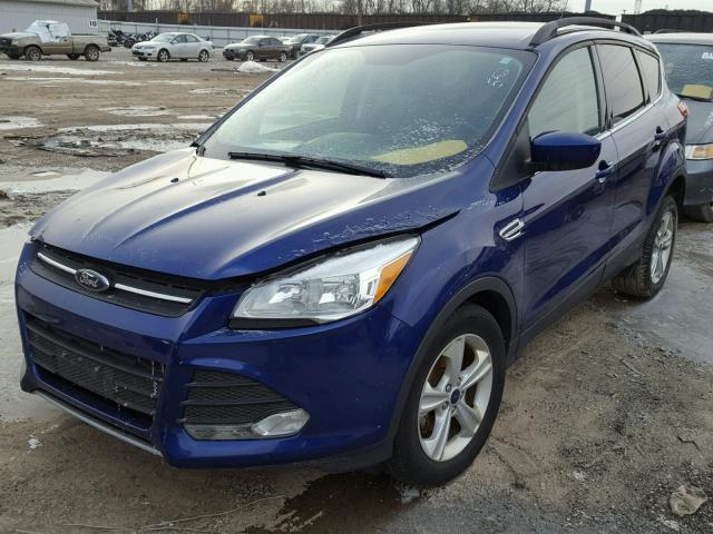 1FMCU0GX6FUC87149 - 2015 FORD ESCAPE SE BLUE photo 2