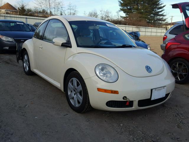 3VWPW31C97M512383 - 2007 VOLKSWAGEN NEW BEETLE CREAM photo 1