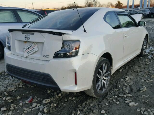 JTKJF5C74GJ014652 - 2016 TOYOTA SCION TC 白色 照片 4