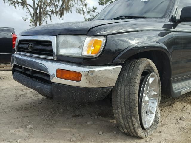 JT3GN86R9V0042358 - 1997 TOYOTA 4RUNNER SR BLACK photo 9