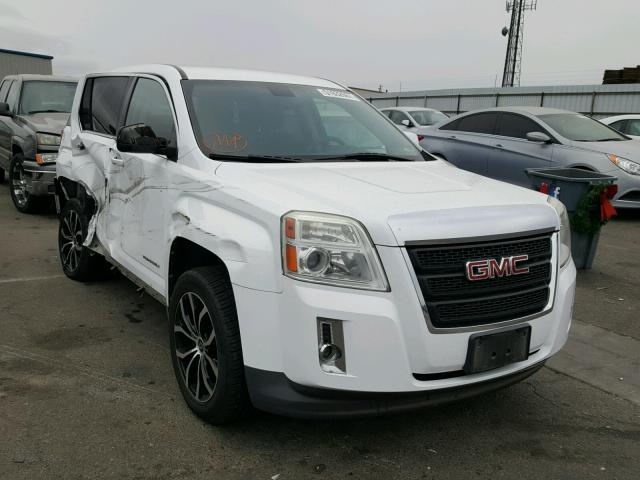 2CTALBEW0A6314507 - 2010 GMC TERRAIN SL WHITE photo 1