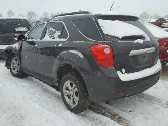 2GNALBEKXE6198612 - 2014 CHEVROLET EQUINOX LT BLACK photo 3