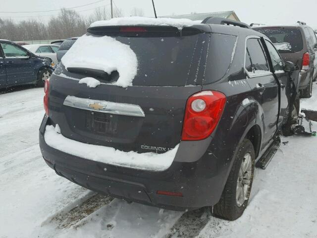 2GNALBEKXE6198612 - 2014 CHEVROLET EQUINOX LT BLACK photo 4