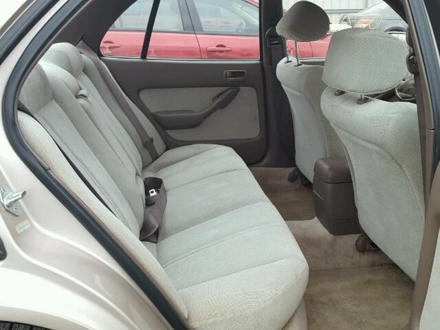 4T1SK12E9PU247467 - 1993 TOYOTA CAMRY LE თაფლისფერი ფოტო 6