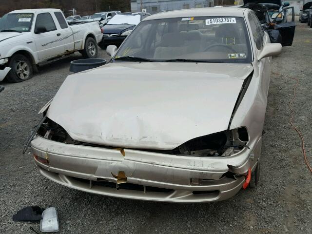 4T1SK12E9PU247467 - 1993 TOYOTA CAMRY LE TAN photo 9