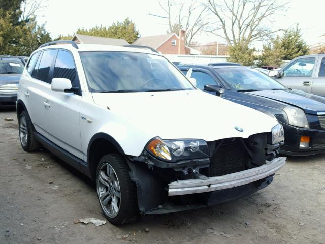 WBXPA93496WD32187 - 2006 BMW X3 3.0I WHITE photo 1