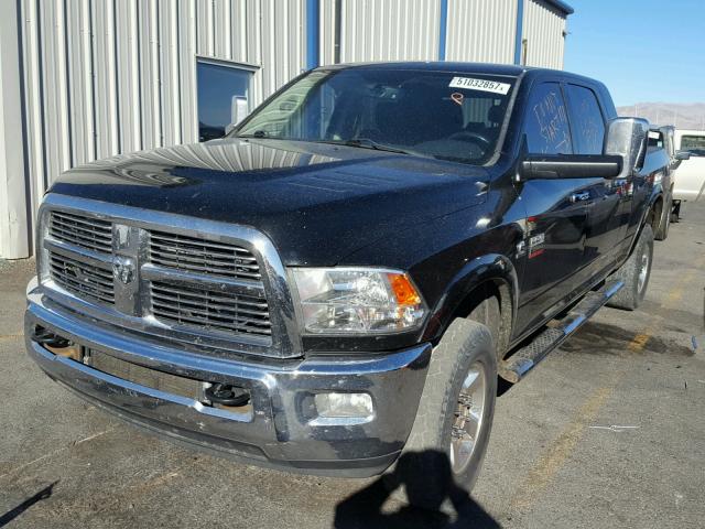 3C63D3ML1CG146650 - 2012 DODGE RAM 3500 L BLACK photo 2
