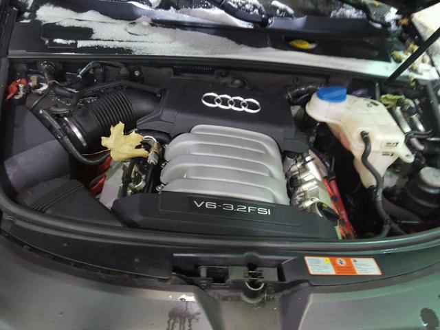 WAUDH74F97N009324 - 2007 AUDI A6 3.2 QUA BLUE photo 7