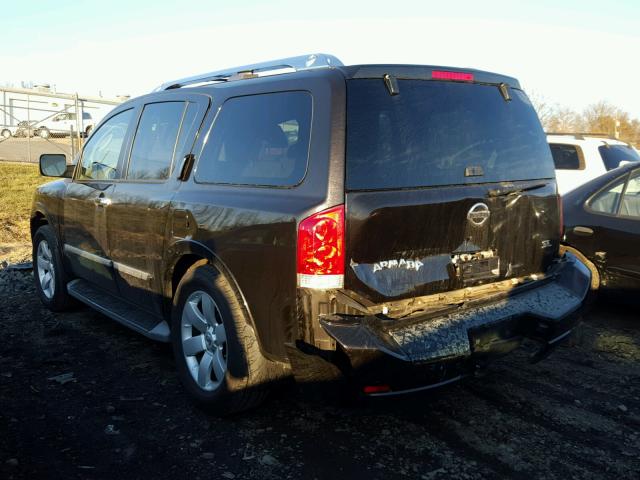 5N1AA0NC9CN602046 - 2012 NISSAN ARMADA SV BROWN photo 3