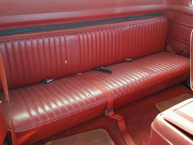 1FTEX14H4KKB53222 - 1989 FORD F150 RED photo 6