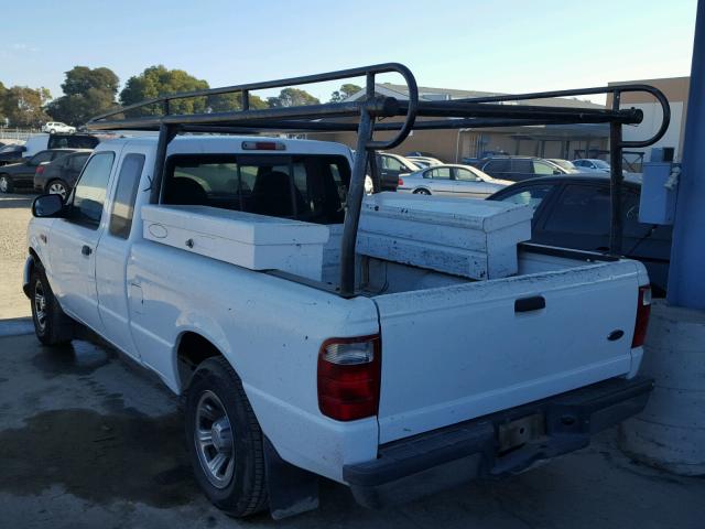 1FTYR14U81PA69314 - 2001 FORD RANGER SUP WHITE photo 3