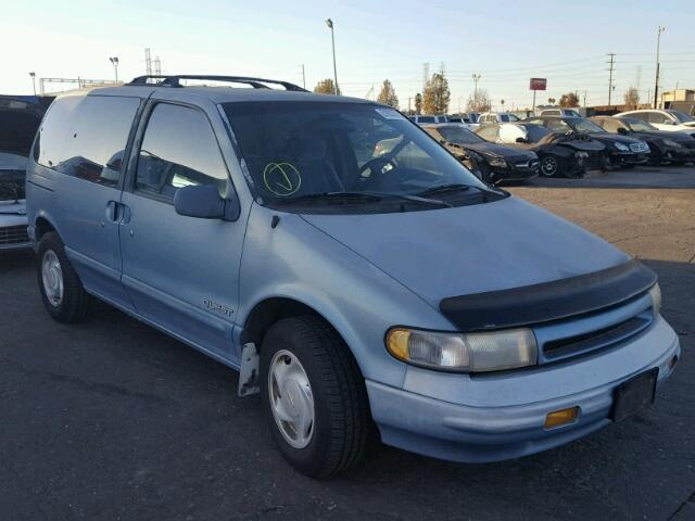 4N2DN11W6PD822765 - 1993 NISSAN QUEST GXE BLUE photo 1