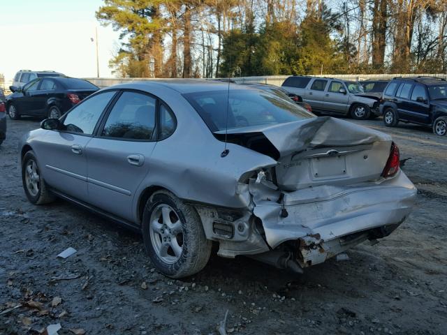 1FAFP53253A258230 - 2003 FORD TAURUS SE SILVER photo 3