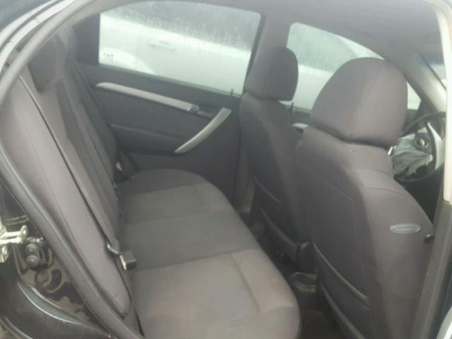 KL1TD5DE2BB147911 - 2011 CHEVROLET AVEO LS 黑色 照片 6