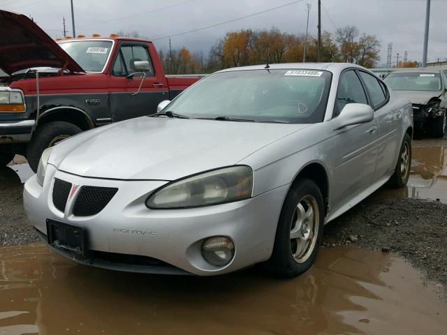 2G2WR524841235807 - 2004 PONTIAC GRAND PRIX Արծաթագույն լուսանկար 2