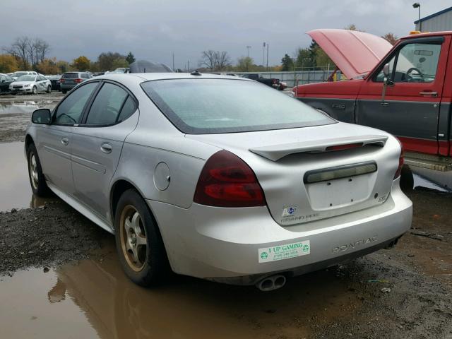 2G2WR524841235807 - 2004 PONTIAC GRAND PRIX Արծաթագույն լուսանկար 3