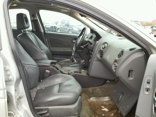 2G2WR524841235807 - 2004 PONTIAC GRAND PRIX Արծաթագույն լուսանկար 5