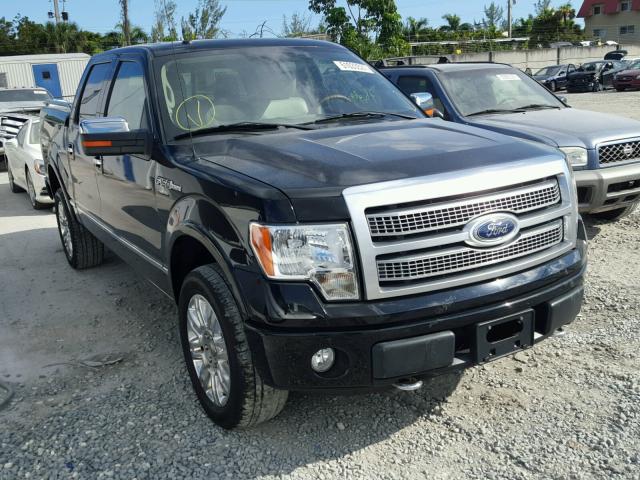 1FTPW14V89FB42521 - 2009 FORD F150 SUPER BLACK photo 1