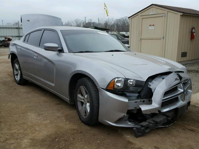 2B3CL3CG2BH553425 - 2011 DODGE CHARGER GRAY photo 1