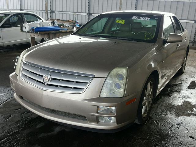 1G6DW677850145089 - 2005 CADILLAC STS GOLD photo 2