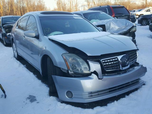 1N4BA41E34C802768 - 2004 NISSAN MAXIMA SE SILVER photo 1