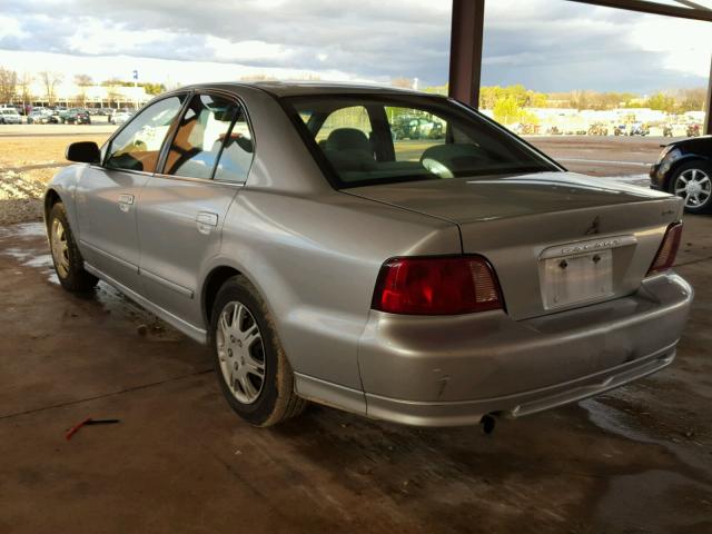 4A3AA46G93E103869 - 2003 MITSUBISHI GALANT ES SILVER photo 3