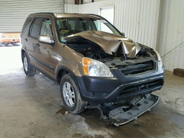 JHLRD78882C070137 - 2002 HONDA CR-V EX BROWN photo 1