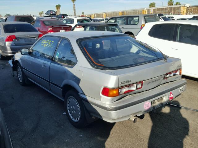 JH4DA3448KS027370 - 1989 ACURA INTEGRA RS SILVER photo 3