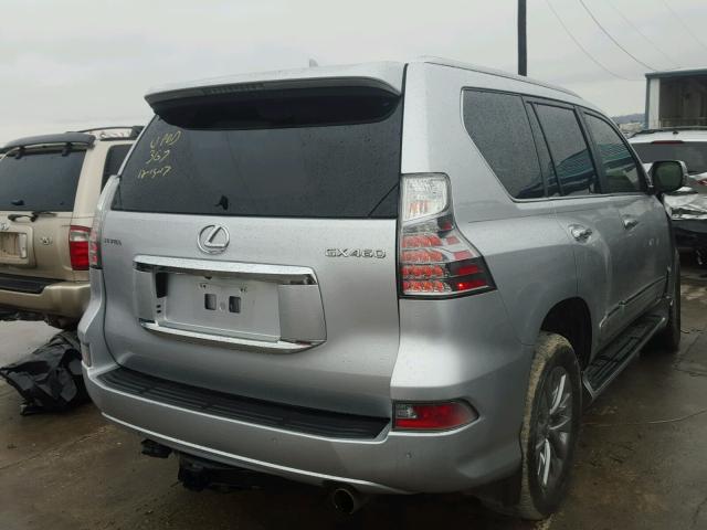 JTJJM7FX8F5102094 - 2015 LEXUS GX PREMIUM SILVER photo 4