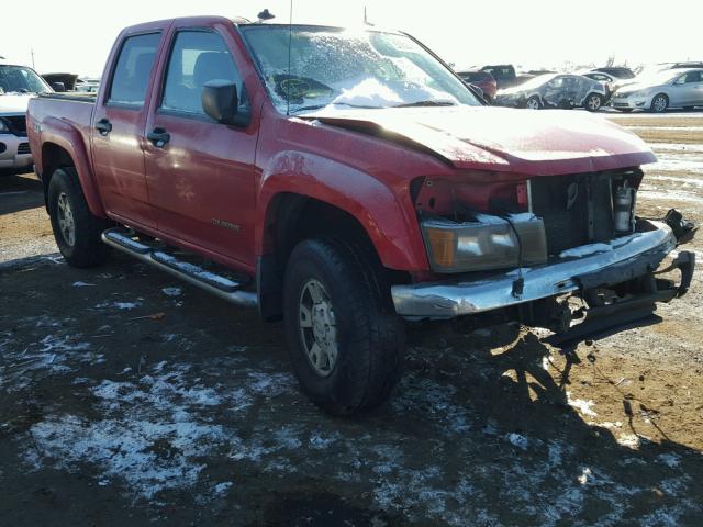 1GCDT136558168160 - 2005 CHEVROLET COLORADO RED photo 1