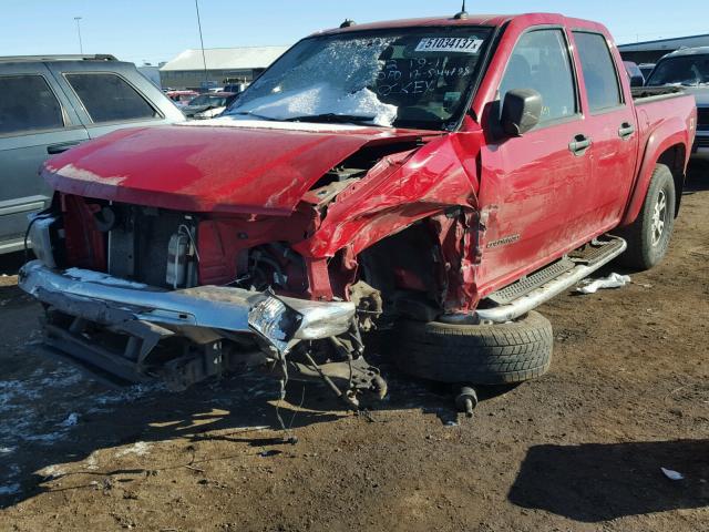 1GCDT136558168160 - 2005 CHEVROLET COLORADO RED photo 2