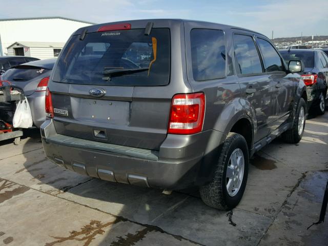 1FMCU0C79AKA32148 - 2010 FORD ESCAPE XLS GRAY photo 4