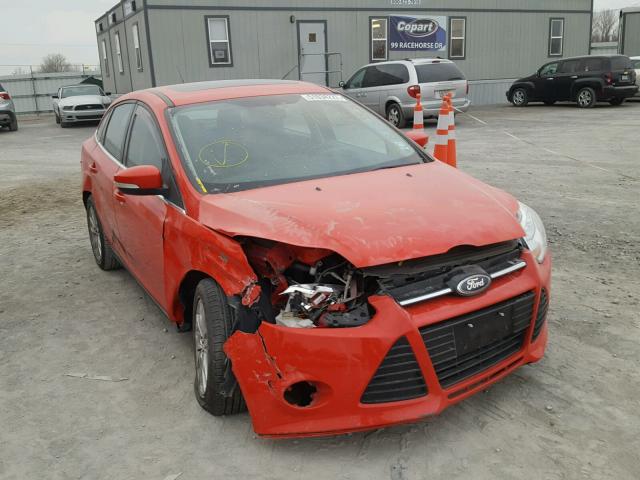 1FAHP3H23CL393507 - 2012 FORD FOCUS SEL RED photo 1