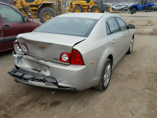 1G1ZA5EU5BF147677 - 2011 CHEVROLET MALIBU LS BEIGE photo 4