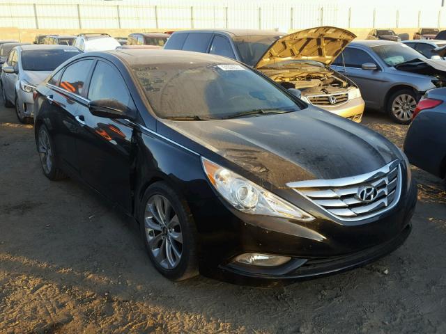 5NPEC4AB7CH351368 - 2012 HYUNDAI SONATA SE BLACK photo 1