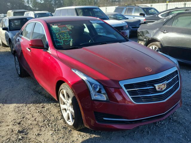 1G6AA5RX4G0196343 - 2016 CADILLAC ATS BURGUNDY photo 1