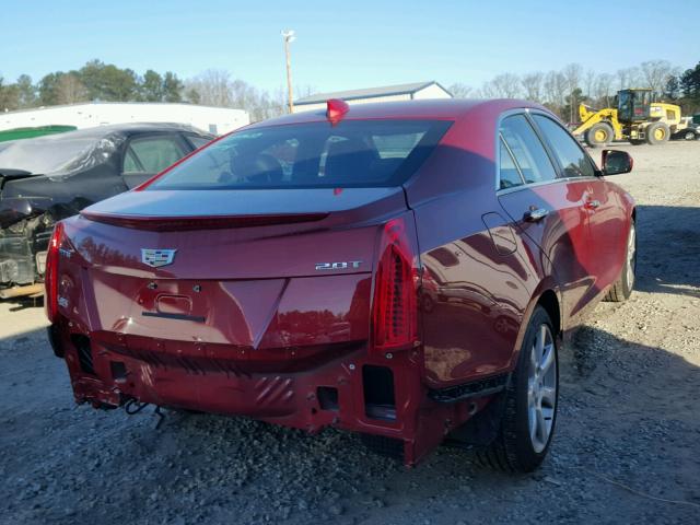 1G6AA5RX4G0196343 - 2016 CADILLAC ATS BURGUNDY photo 4