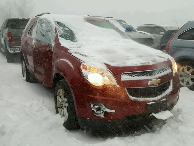 1GNFLGEK0FZ109087 - 2015 CHEVROLET EQUINOX LT RED photo 1