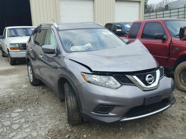 KNMAT2MT6GP633387 - 2016 NISSAN ROGUE S CHARCOAL photo 1